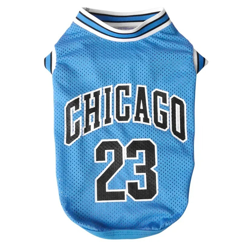 Summer Dog Clothes Sport Jersey