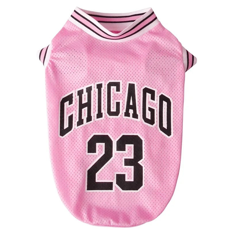 Summer Dog Clothes Sport Jersey
