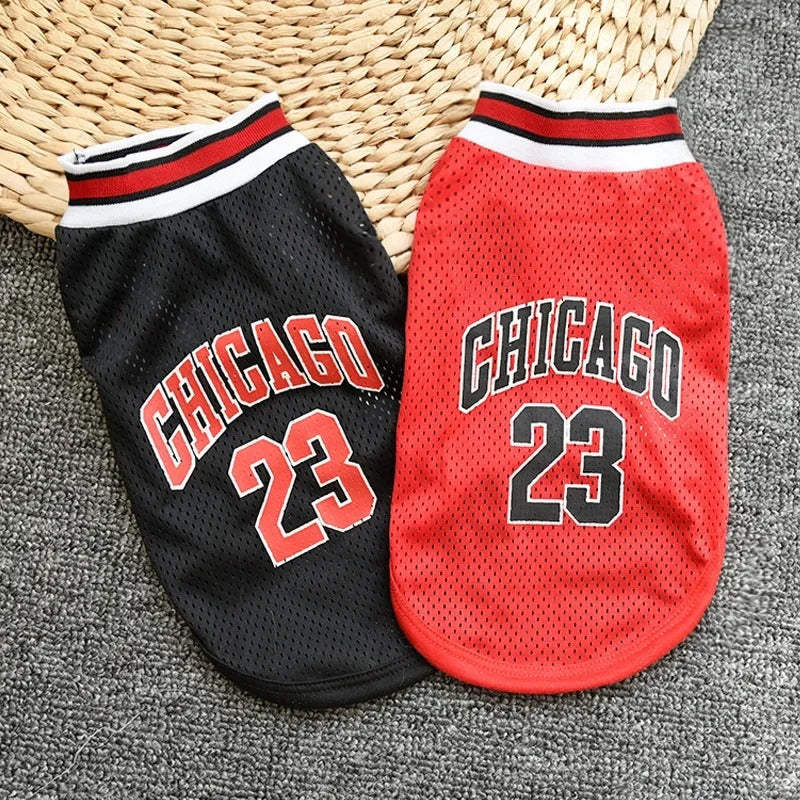 Summer Dog Clothes Sport Jersey