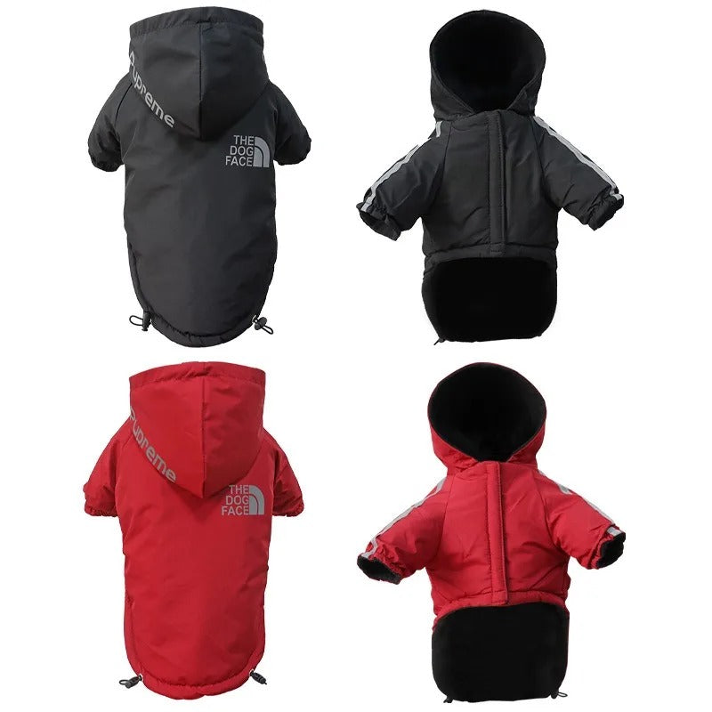 Waterproof Dogs Clothes Reflective Pet Coat