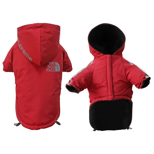 Waterproof Dogs Clothes Reflective Pet Coat